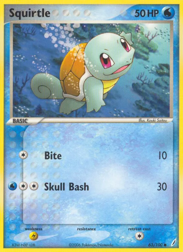 Squirtle - Crystal Guardians