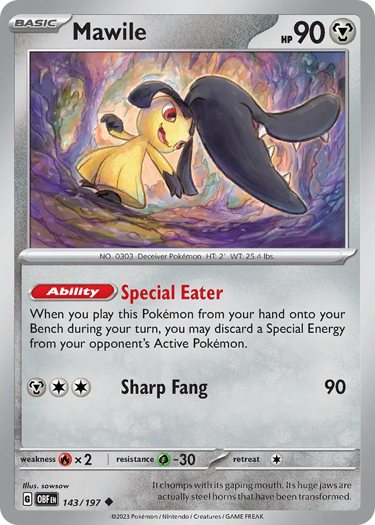 Mawile - Obsidian Flames