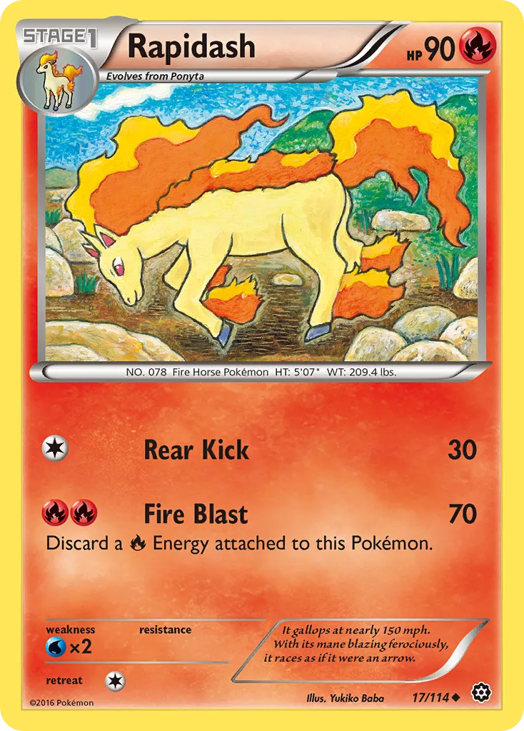 Rapidash - Steam Siege