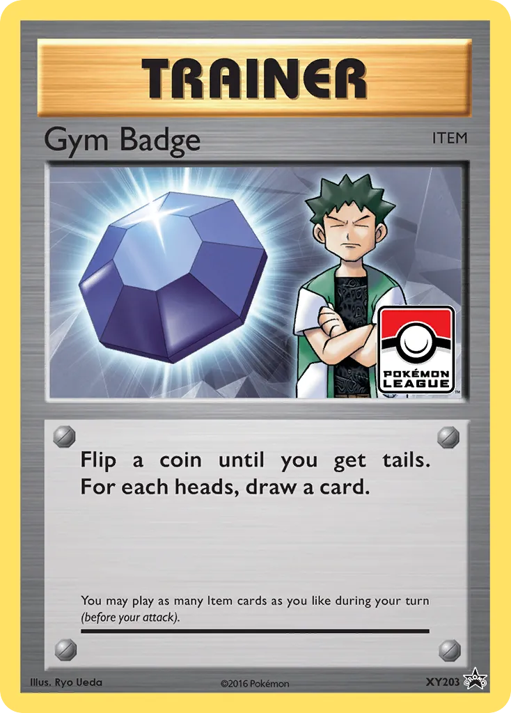 Gym Badge - XY Black Star Promos