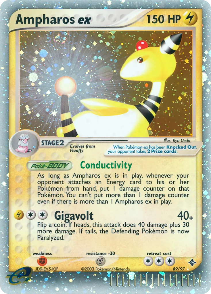 Ampharos ex - Dragon
