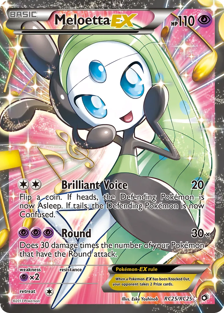 Meloetta-EX - Legendary Treasures