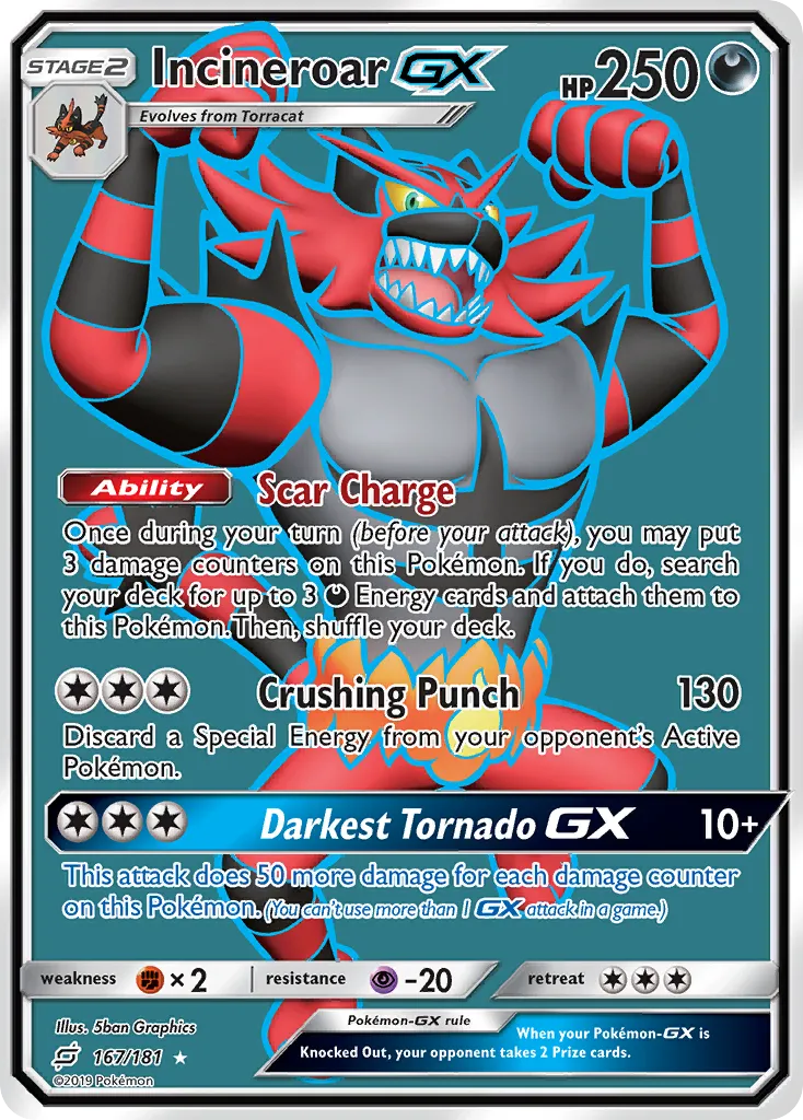 Incineroar-GX - Team Up