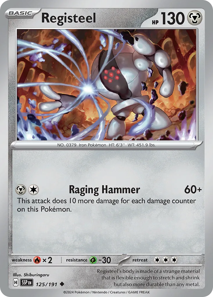 Registeel - Surging Sparks