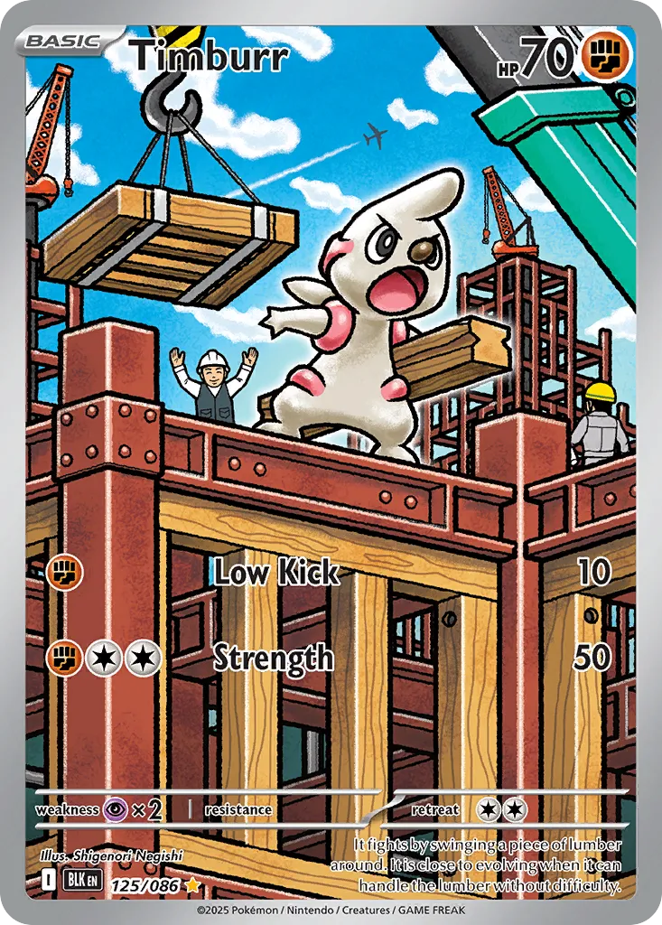 Timburr - Black Bolt