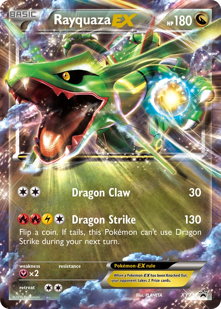 Rayquaza-EX - XY Black Star Promos