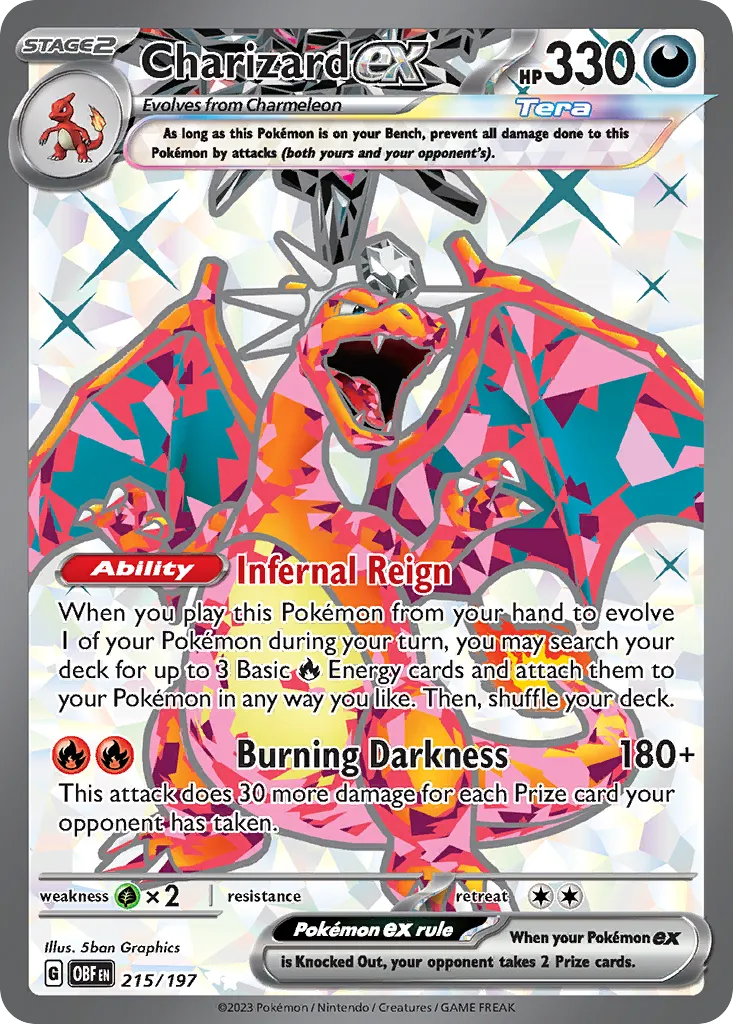 Charizard ex - Obsidian Flames