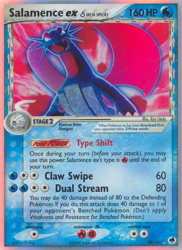 Salamence ex δ - Dragon Frontiers
