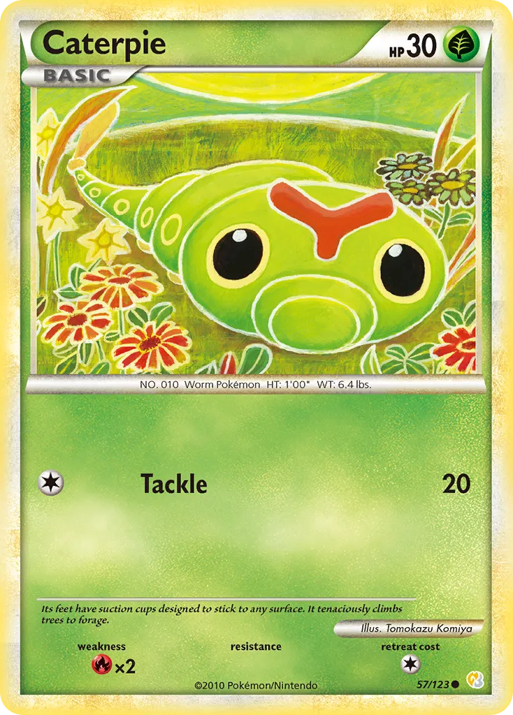Caterpie - HeartGold & SoulSilver