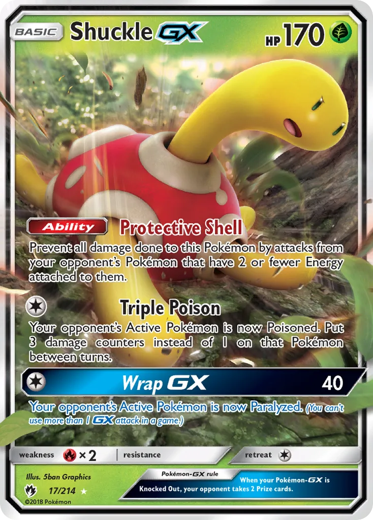 Shuckle-GX - Lost Thunder