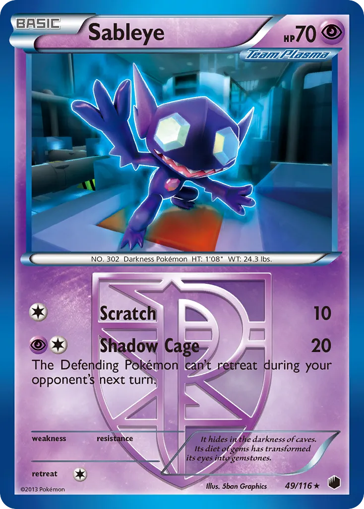 Sableye - Plasma Freeze