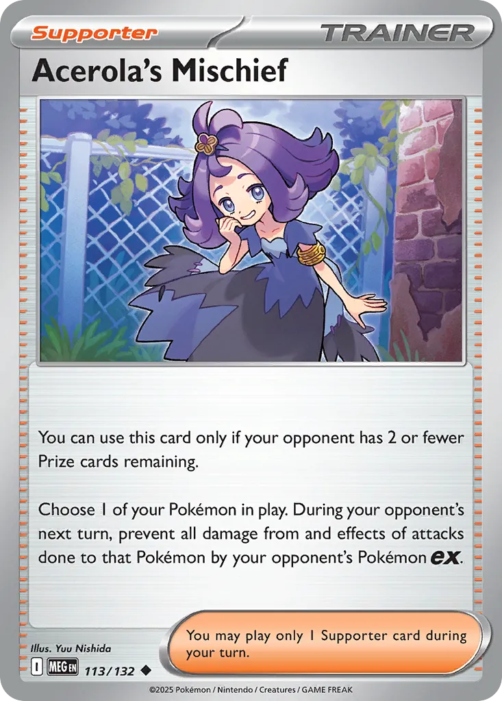 Acerola's Mischief - Mega Evolution