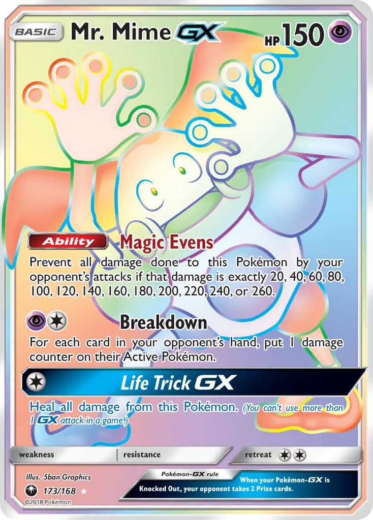 Mr. Mime-GX - Celestial Storm