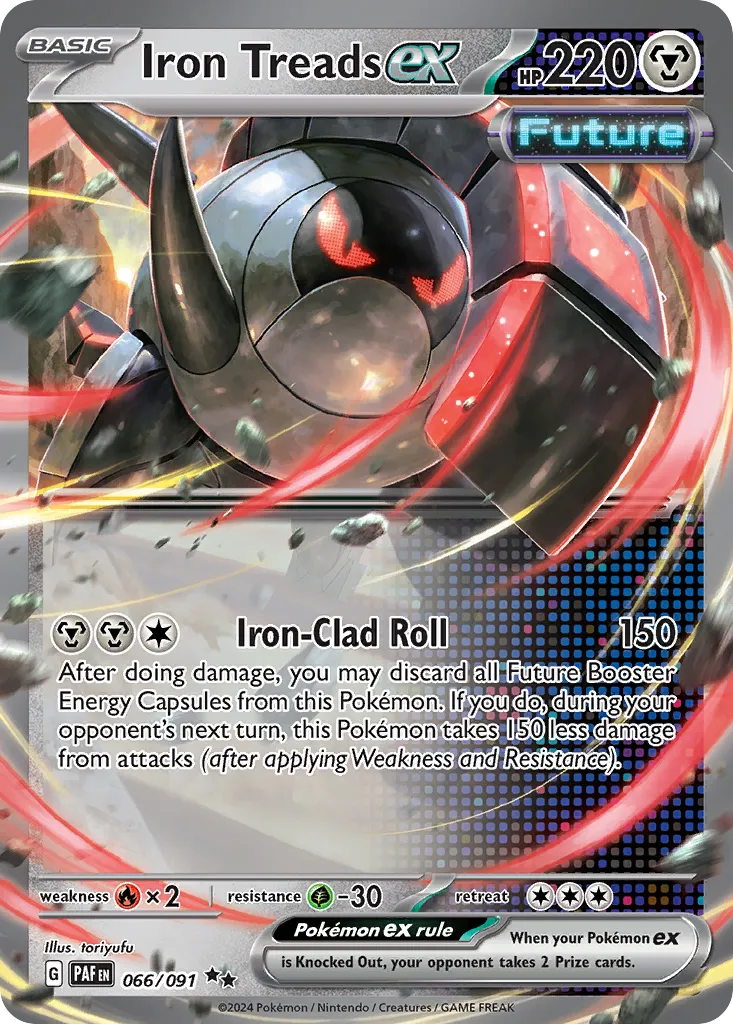 Iron Treads ex - Paldean Fates