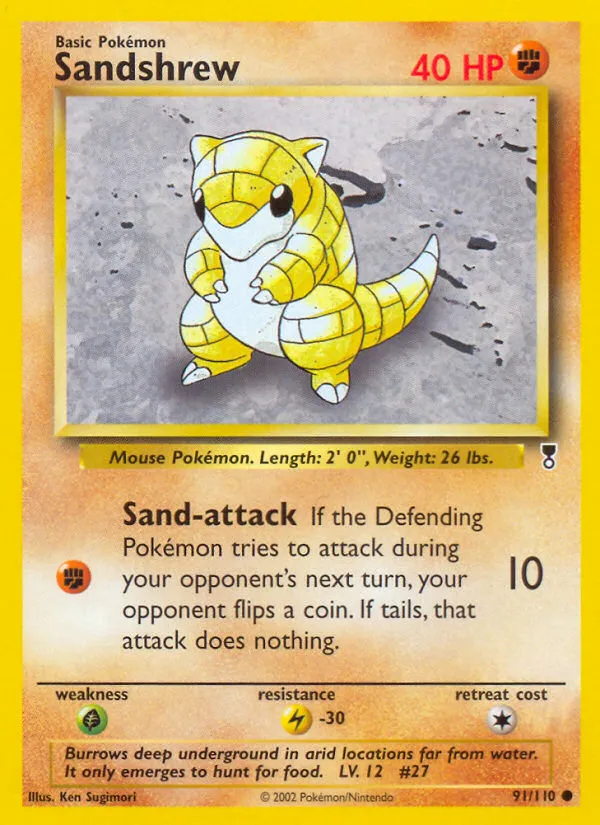 Sandshrew - Legendary Collection
