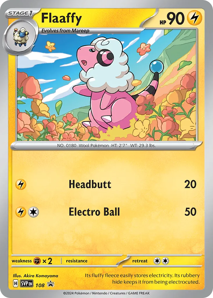Flaaffy - Scarlet & Violet Black Star Promos