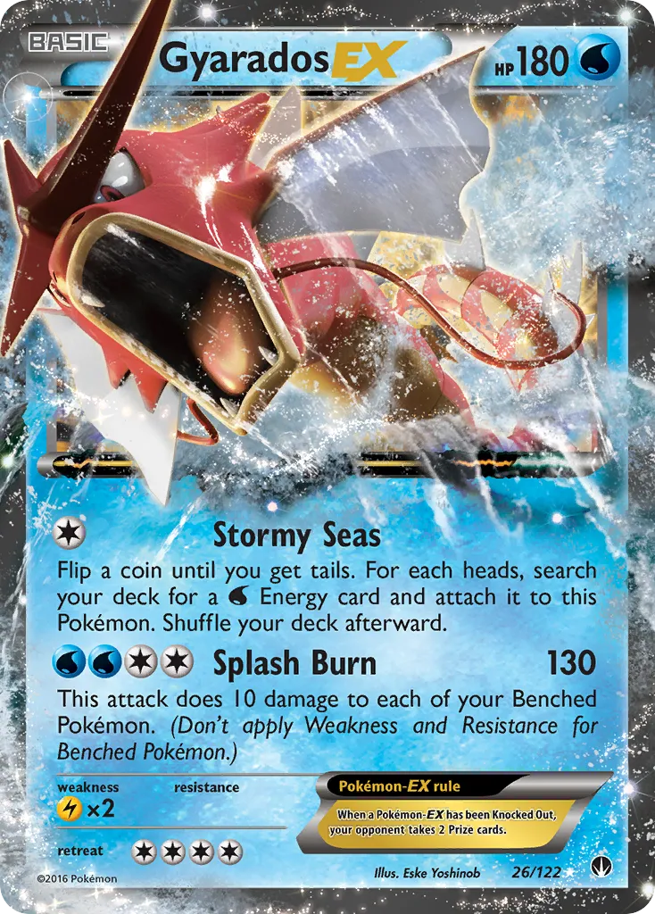Gyarados-EX - BREAKpoint