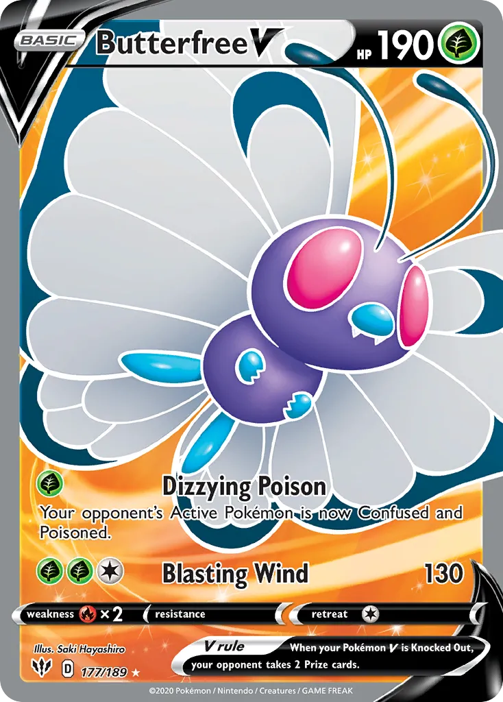 Butterfree V - Darkness Ablaze