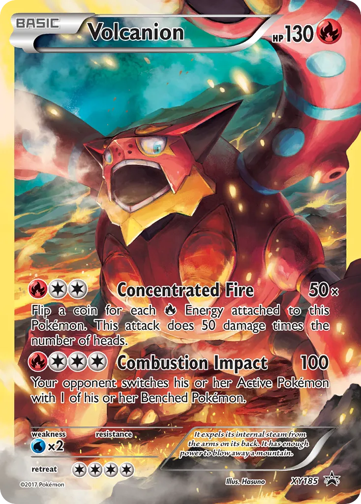 Volcanion - XY Black Star Promos