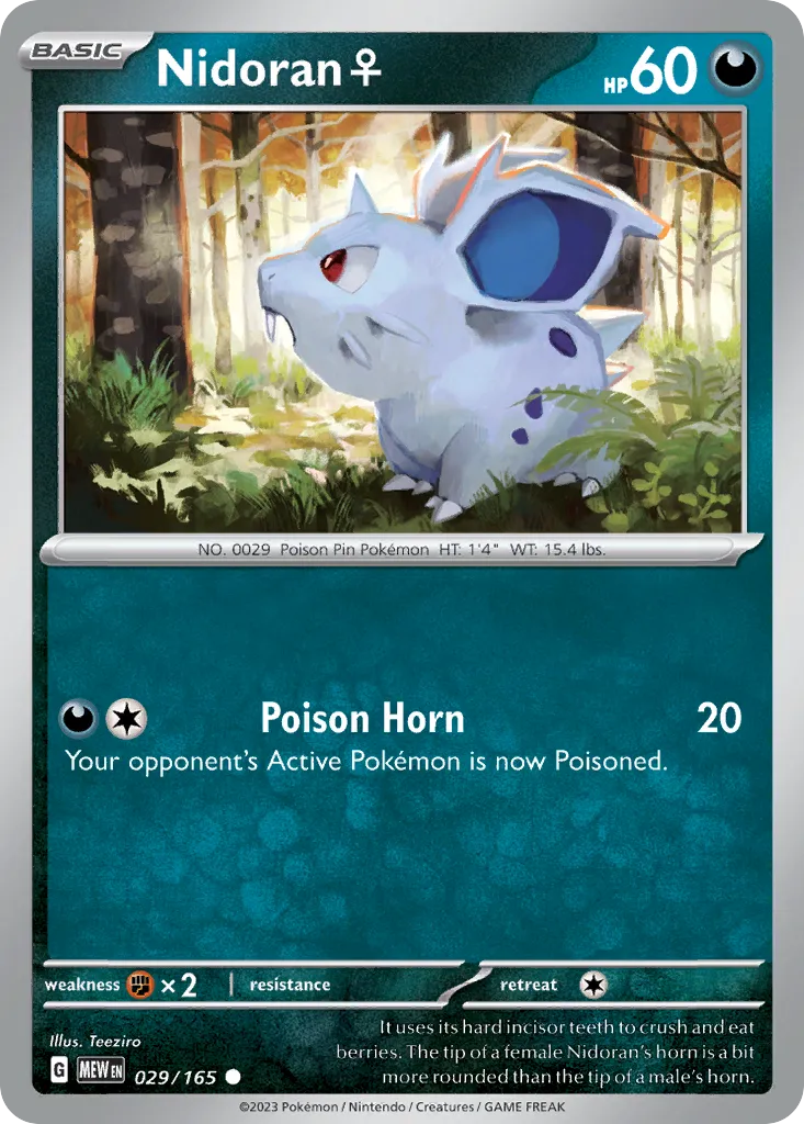 Nidoran ♀ - 151