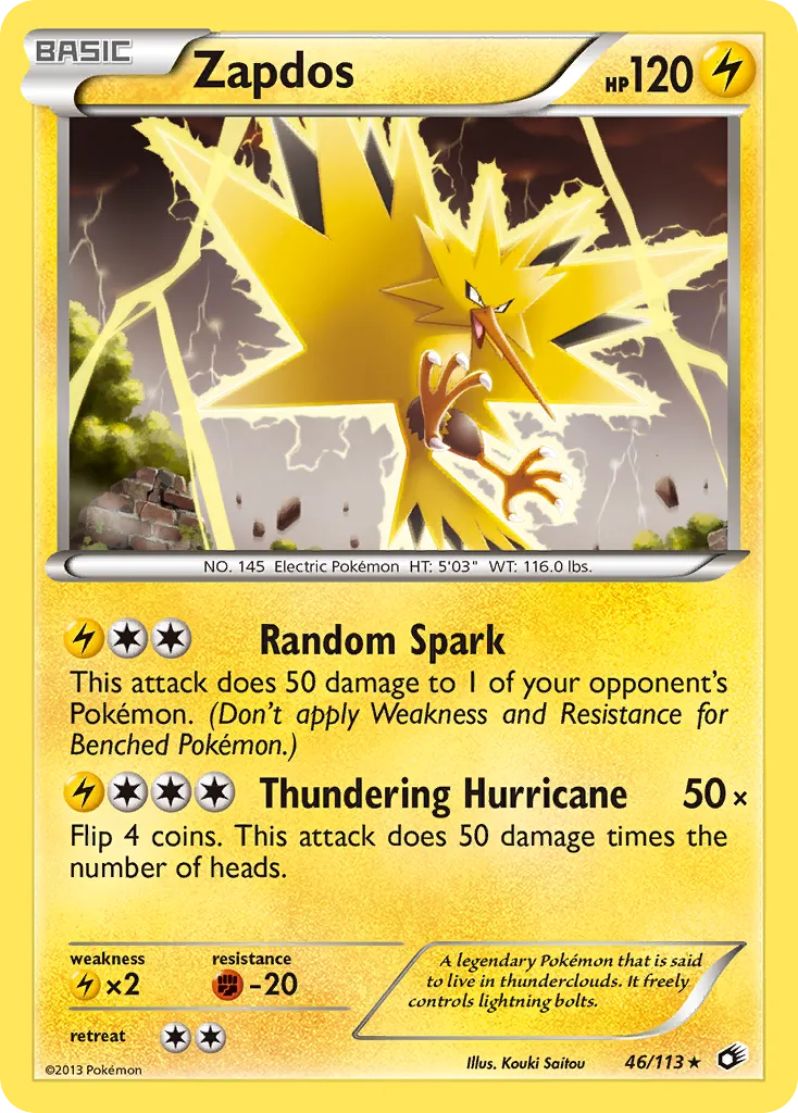 Zapdos - Legendary Treasures