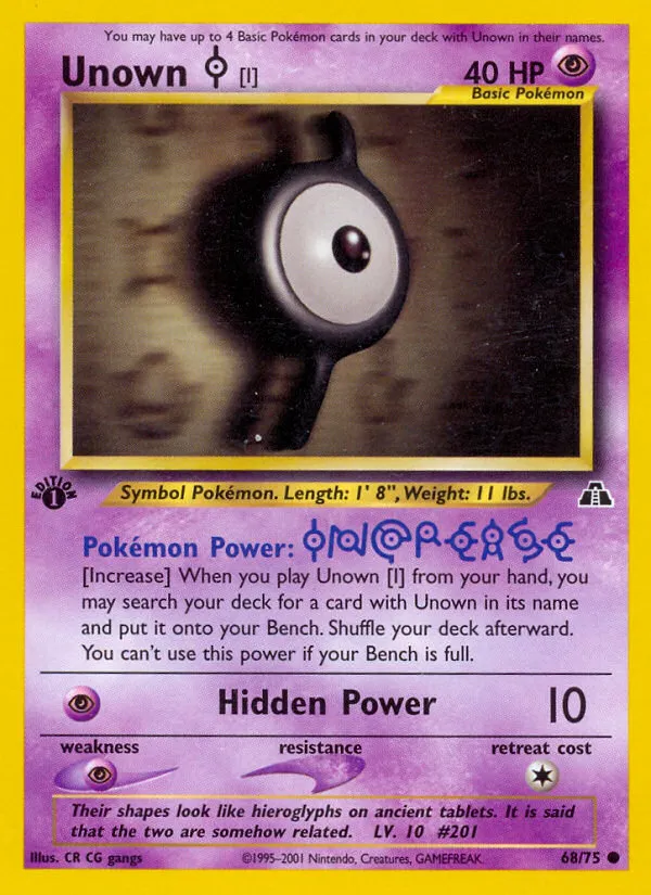 Unown [I] - Neo Discovery