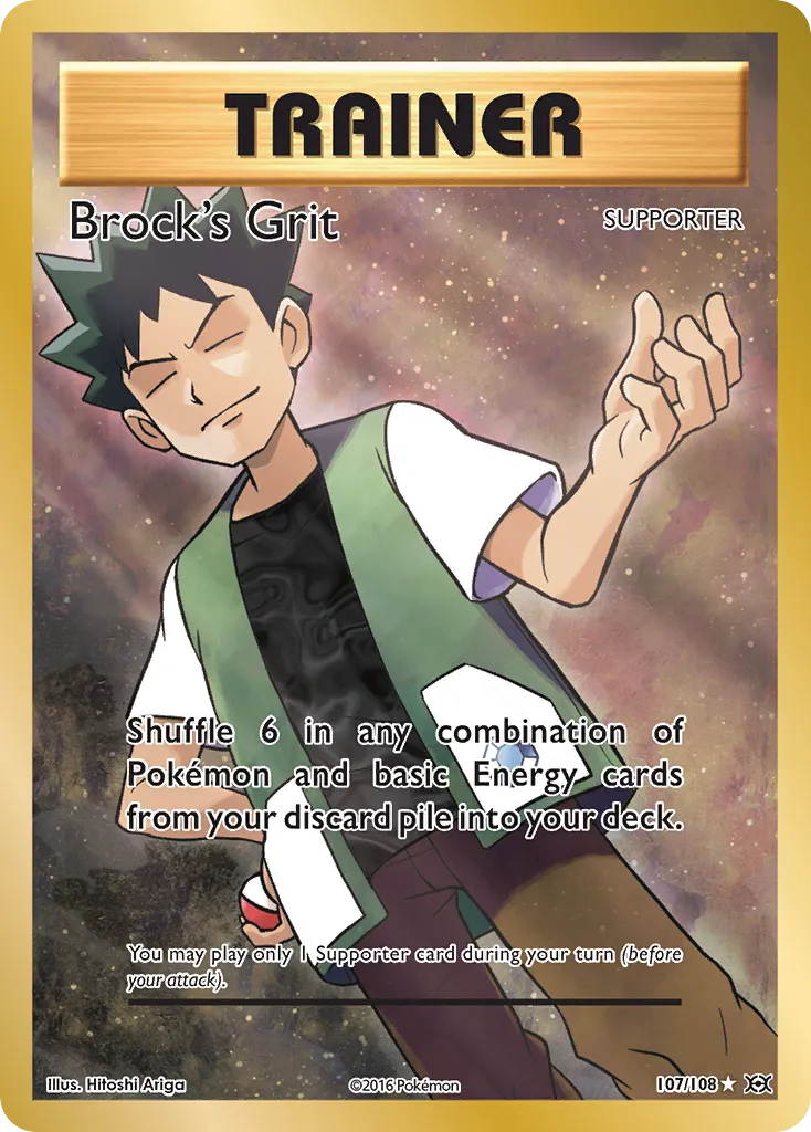 Brock's Grit - Evolutions