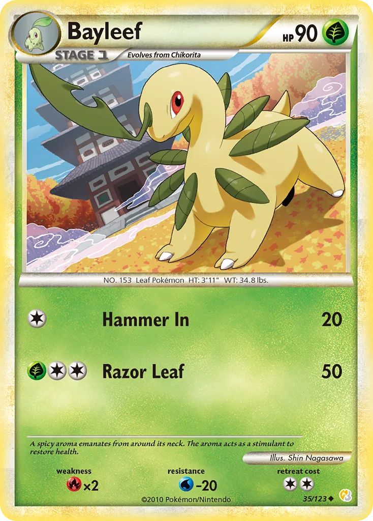 Bayleef - HeartGold & SoulSilver