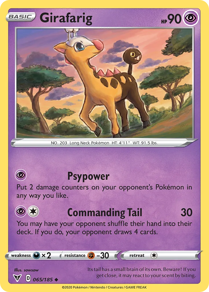 Girafarig - Vivid Voltage