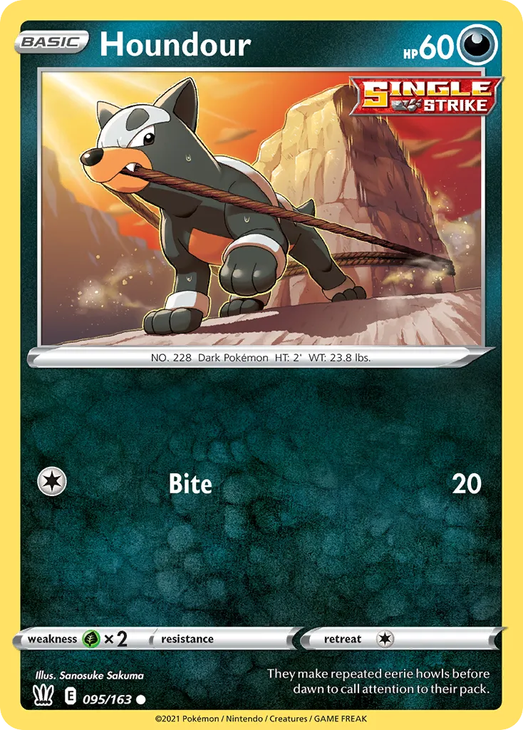 Houndour - Battle Styles
