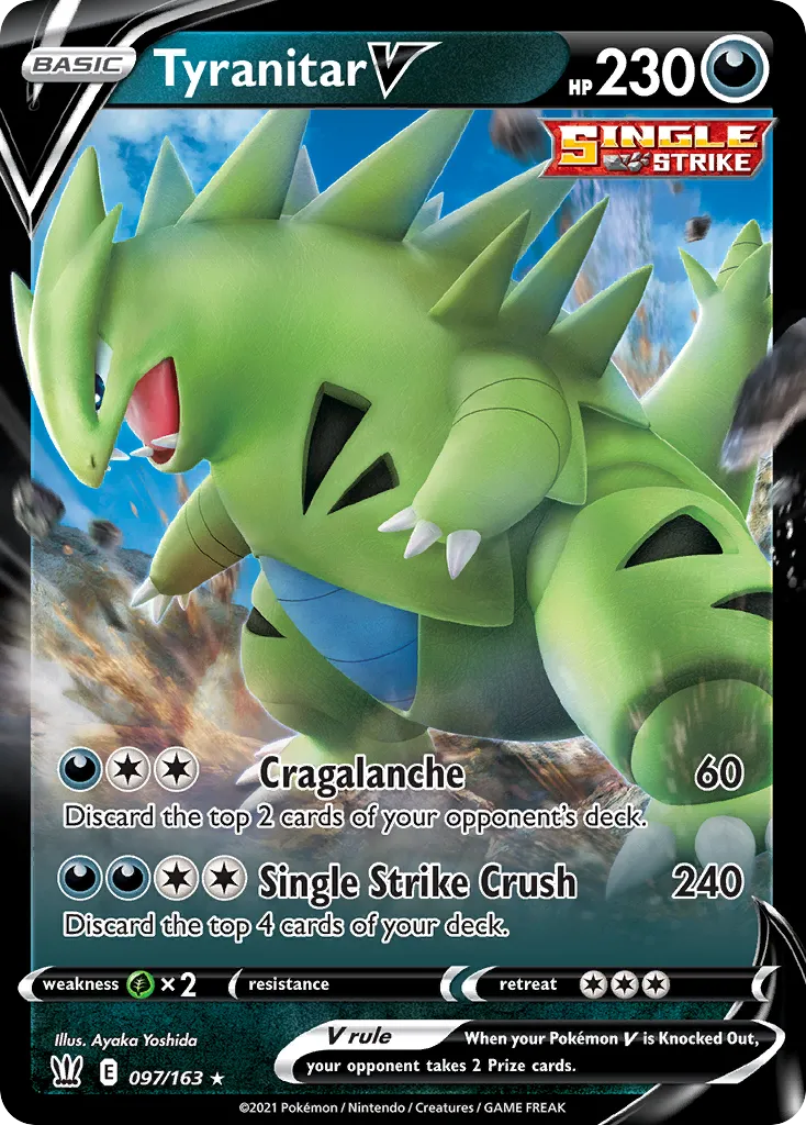 Tyranitar V - Battle Styles