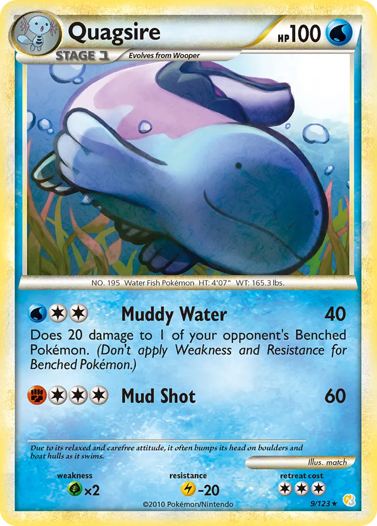 Quagsire - HeartGold & SoulSilver