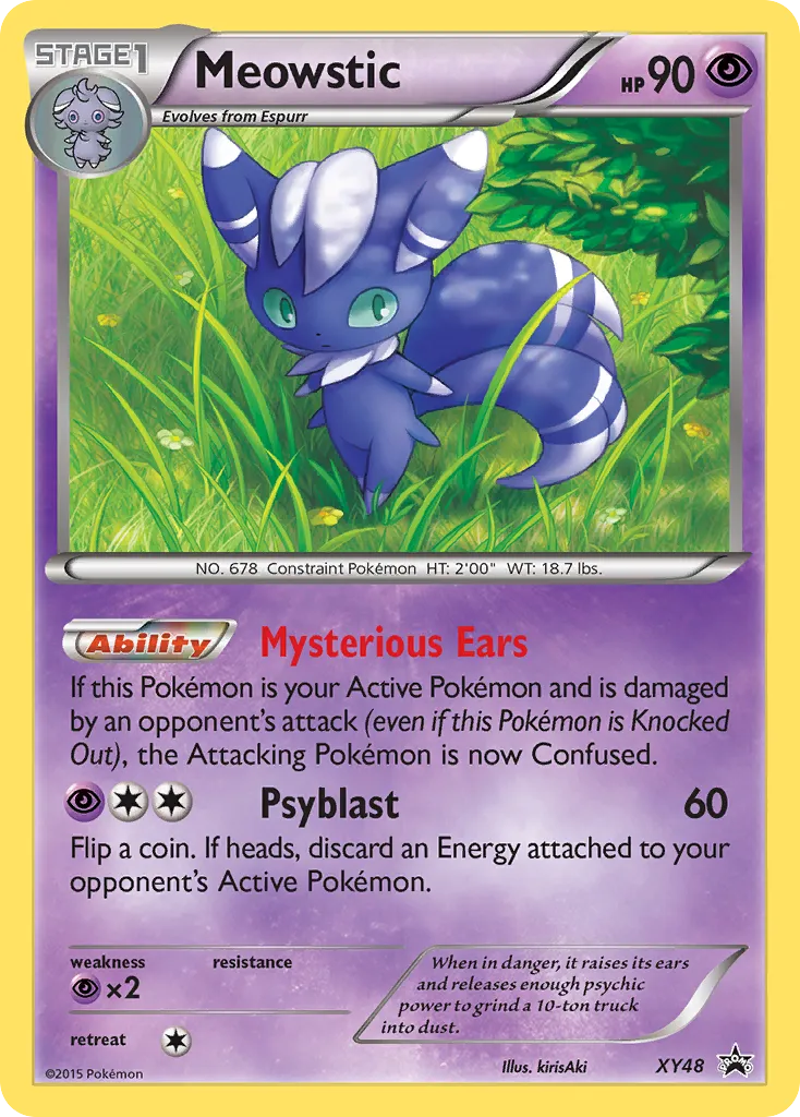 Meowstic - XY Black Star Promos