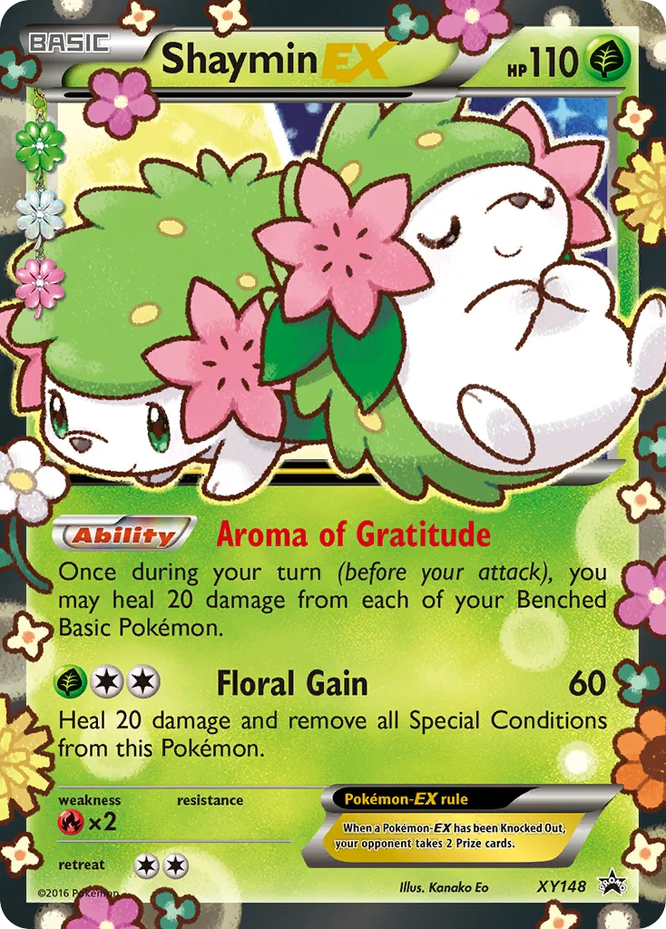 Shaymin-EX - XY Black Star Promos