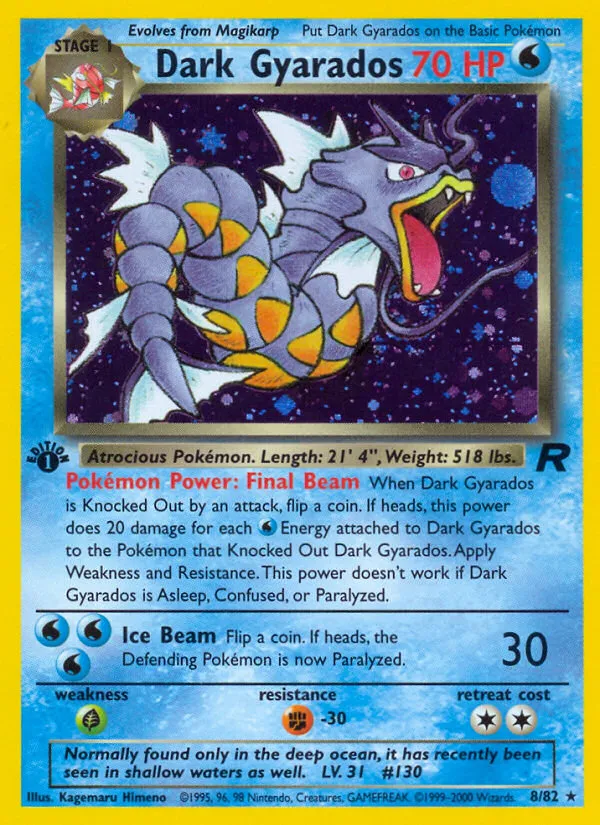 Dark Gyarados - Team Rocket