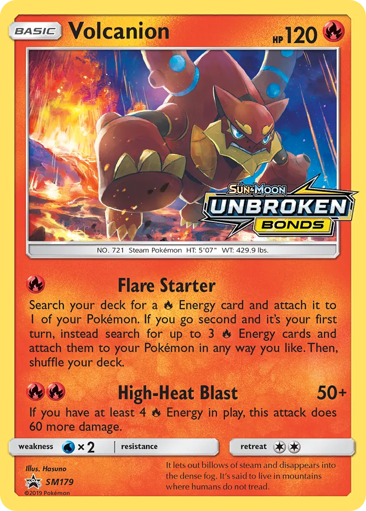 Volcanion - SM Black Star Promos