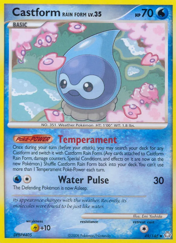 Castform Rain Form - Legends Awakened