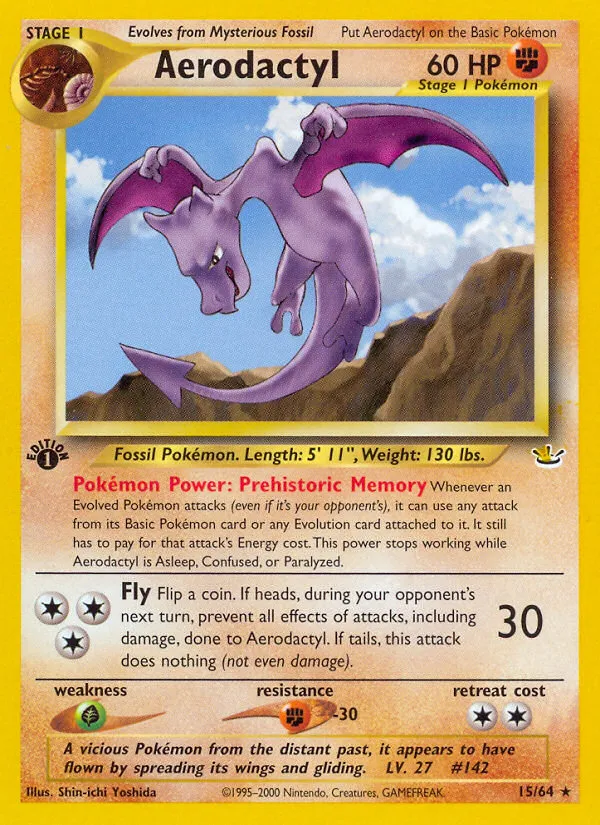 Aerodactyl - Neo Revelation