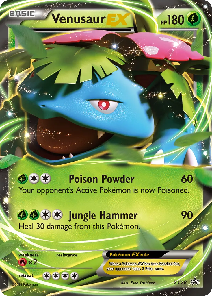 Venusaur-EX - XY Black Star Promos