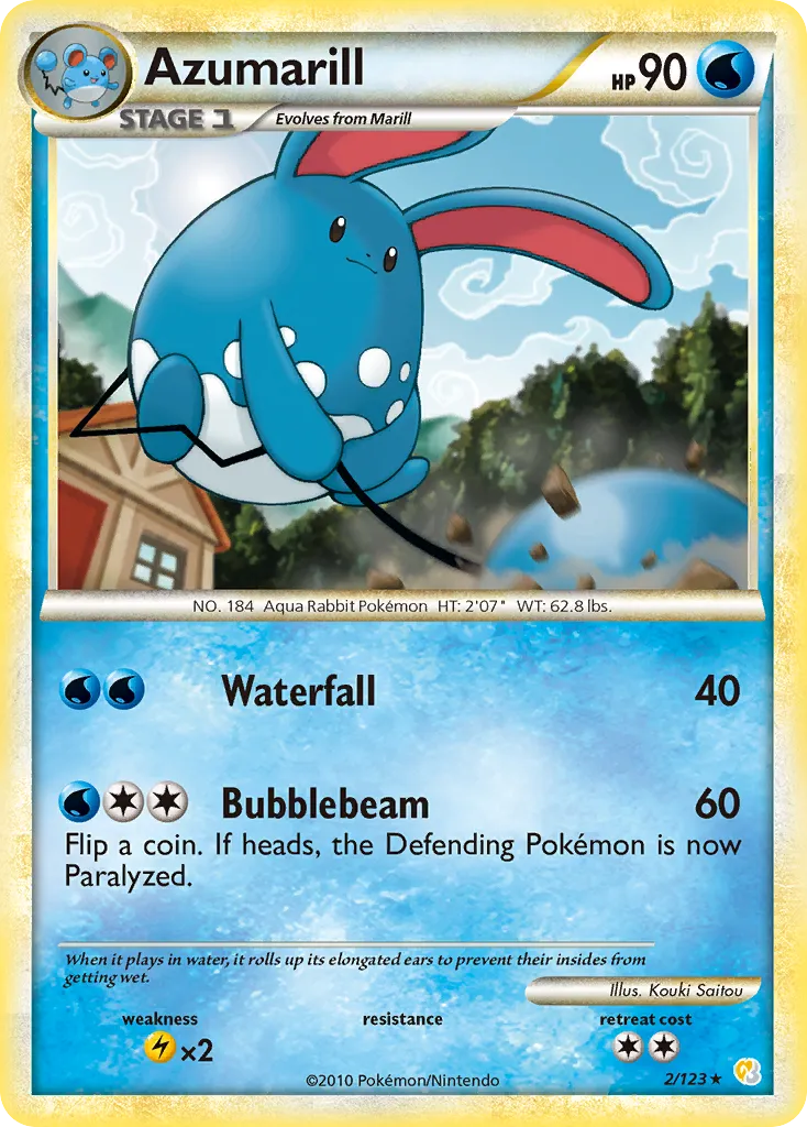 Azumarill - HeartGold & SoulSilver