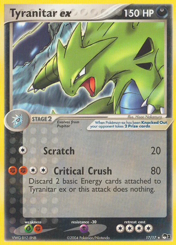 Tyranitar ex - POP Series 1