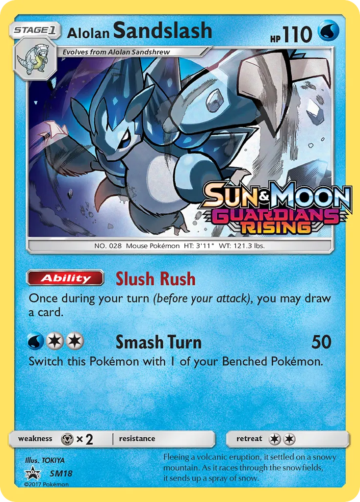 Alolan Sandslash - SM Black Star Promos