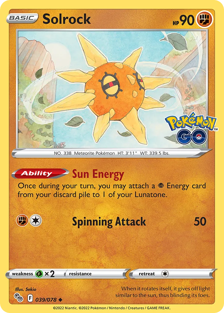 Solrock - Pokémon GO