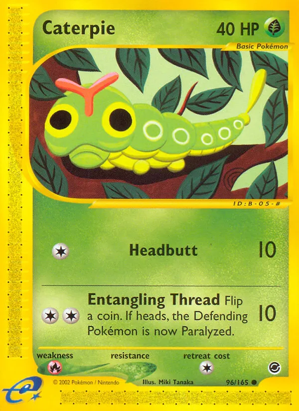 Caterpie - Expedition Base Set