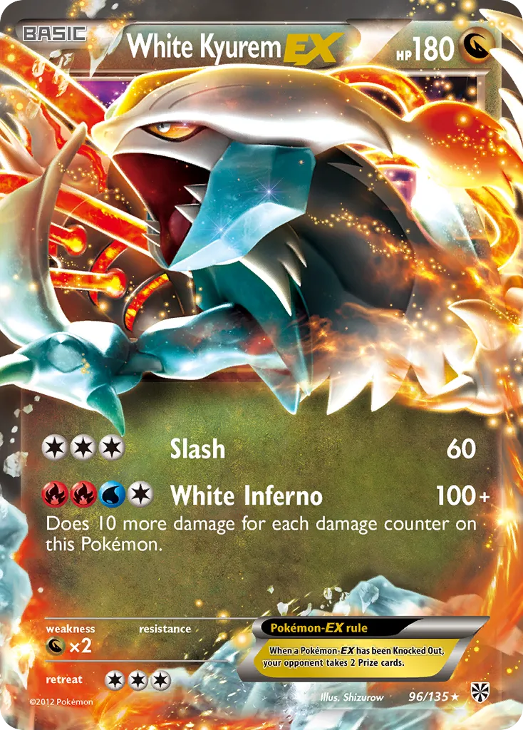 White Kyurem-EX - Plasma Storm