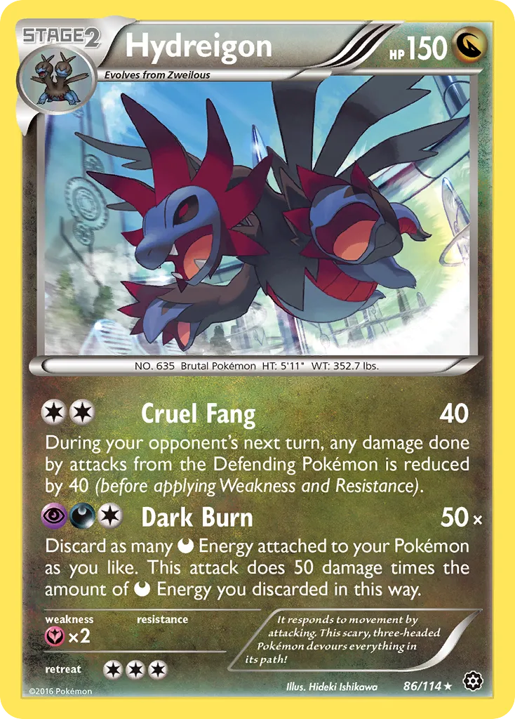 Hydreigon - Steam Siege