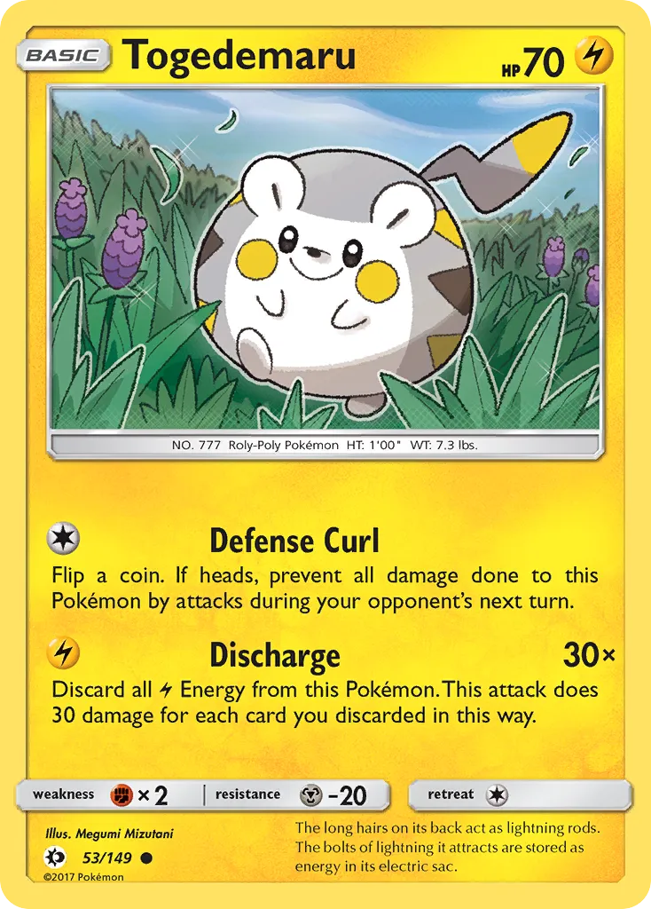 Togedemaru - Sun & Moon