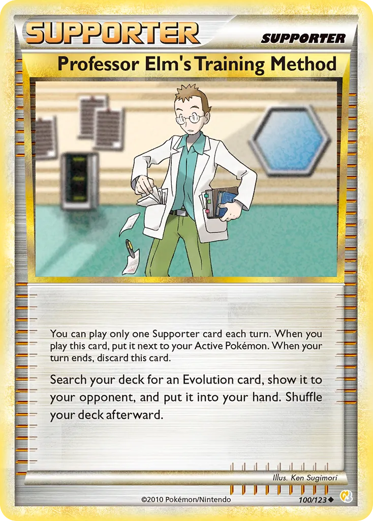 Professor Elm's Training Method - HeartGold & SoulSilver