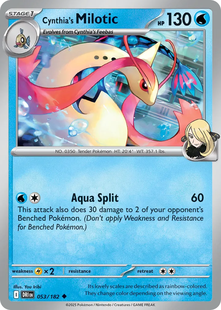 Cynthia's Milotic - Destined Rivals