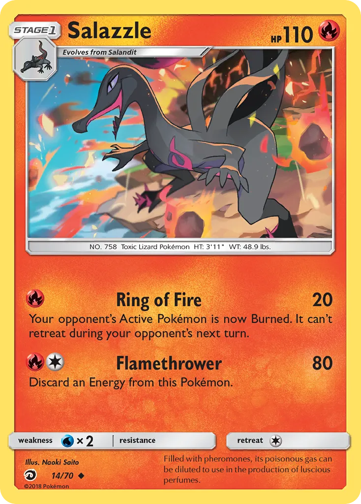 Salazzle - Dragon Majesty